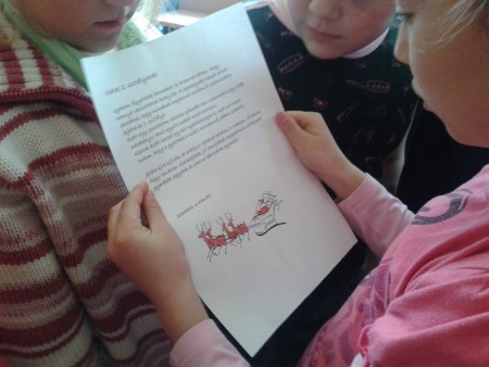 Levél is jött hozzá